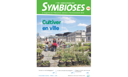 couverture du magazine Symbioses n°103 "Cultiver en ville"